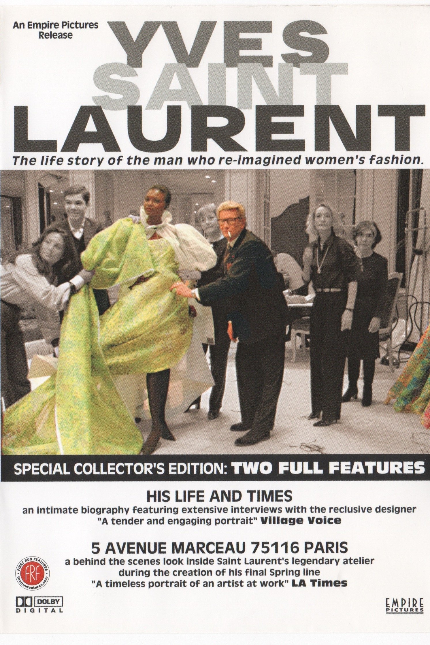 Постер Yves Saint Laurent: 5 Avenue Marceau 75116 Paris